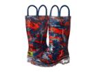 Western Chief Kids Digital Camo Lighted Rain Boot (toddler/little Kid) (navy) Boys Shoes