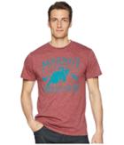 Marmot Short Sleeve Sunrise Tee (burgundy Heather) Men's T Shirt
