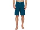 Under Armour Ua Stretch Boardshorts (tourmaline Teal Desert Sky Rocket Red) Men's Swimwear