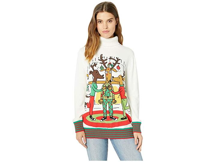 Whoopi Under The Mistletoe Sweater (multi) Sweater