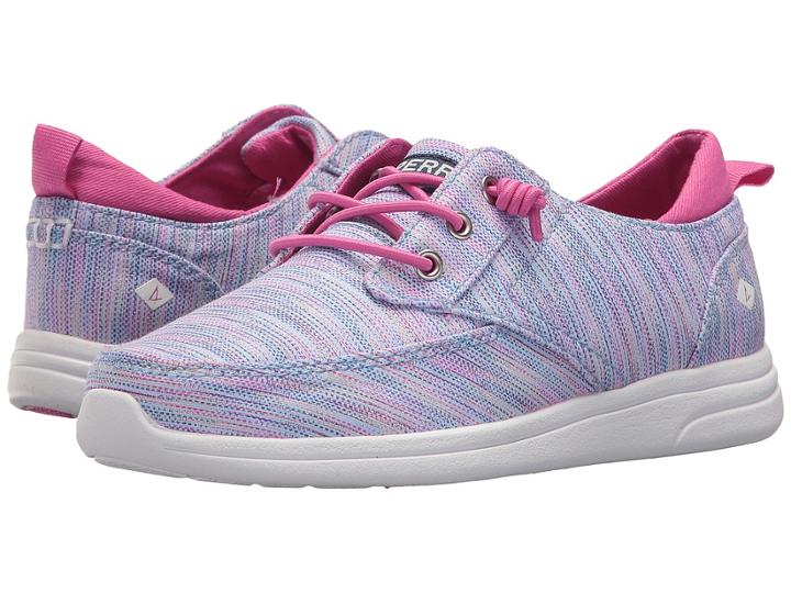 Sperry Kids Baycoast (little Kid/big Kid) (blue Multi) Girls Shoes