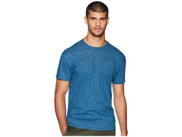 Hurley Dri-fit Lagos Port Short Sleeve (blue Force) Men's Clothing