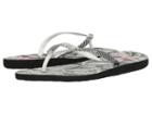 Roxy Portofino Ii (black/pink) Women's Sandals