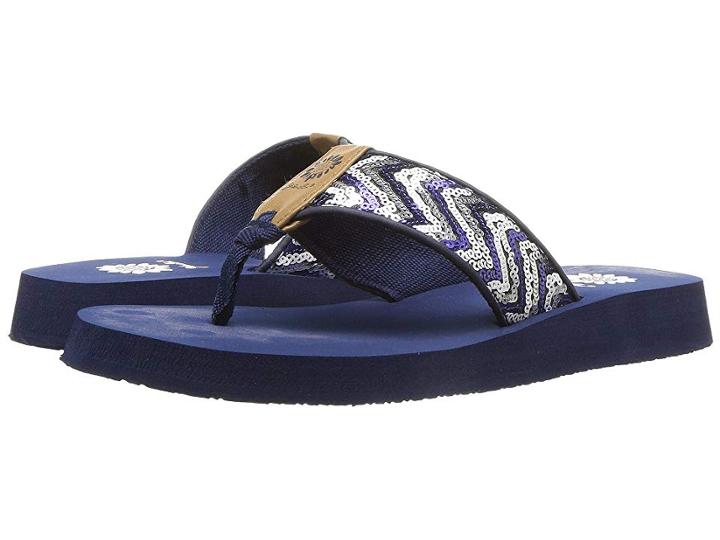 Yellow Box Pepper (navy) Girls Shoes