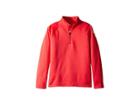Spyder Kids Savona Zip T-neck (big Kids) (hibiscus/hibiscus) Girl's Long Sleeve Pullover