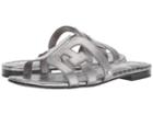 Sam Edelman Bay (pewter Polished Metallic Leather) Women's Slide Shoes