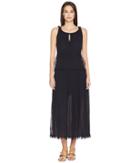 See By Chloe Lacey Jersey Maxi Dress (ink Navy) Women's Dress
