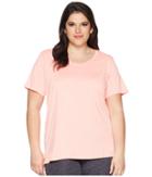 Nike Dry Training Top (size 1x-3x) (light Atomic Pink/white/white) Women's Clothing