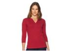 Royal Robbins Kickback Split Henley (rumba Red Stripe) Women's Long Sleeve Pullover