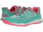 Jack Wolfskin Kids Monterey Air Low (toddler/little Kid/big Kid) (deep Mint) Girls Shoes