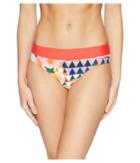 Prana Ramba Bottom (carmine Pink Paradise) Women's Swimwear