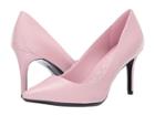 Calvin Klein Gayle Pump (pastel Pink Leather) High Heels
