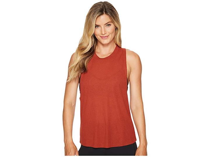 Alo Heat-wave Tank Top (amber) Women's Sleeveless