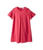 Lanvin Kids Jersey Flare Dress (big Kids) (hot Pink) Girl's Dress