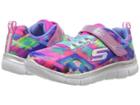 Skechers Kids Skech Appeal 2.0 Color Me Cute 81653l (little Kid/big Kid) (blue/multi) Girl's Shoes