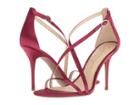 Jessica Simpson Aisha (sangria Crytal Satin) Women's Shoes