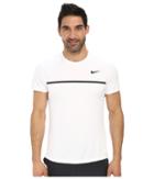 Nike Challenger Crew (white/white/black/black) Men's T Shirt