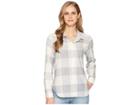 Woolrich Over And Out Shirt (beachside Gray Check) Women's Clothing