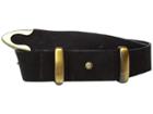 Ada Collection Hazel Belt (black Suede) Women's Belts