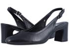 Vaneli Darby (black Nappa/gunmetal Buckle) Women's 1-2 Inch Heel Shoes