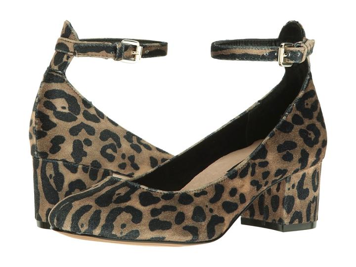 Steven Vassie (leopard Velvet) High Heels