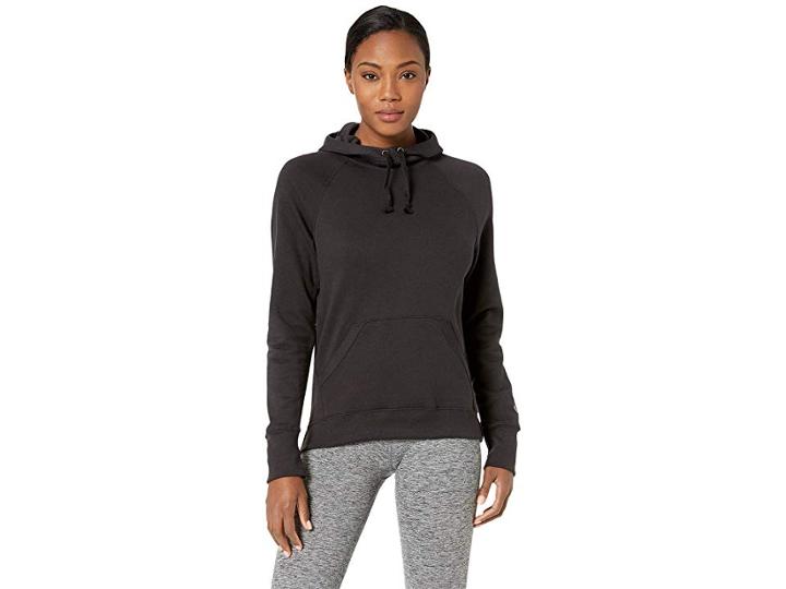 Champion Fleece Pullover Hoodie (black) Women's Sweatshirt