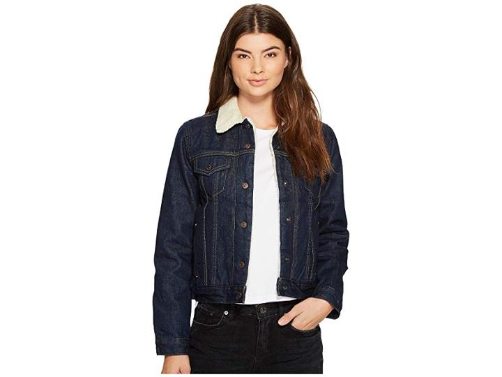 Levi's(r) Womens Original Sherpa Trucker Jacket (vast Waters) Women's Coat