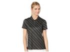 Nike Golf Dry Polo Short Sleeve Spring Print (black/black/black) Women's Short Sleeve Pullover