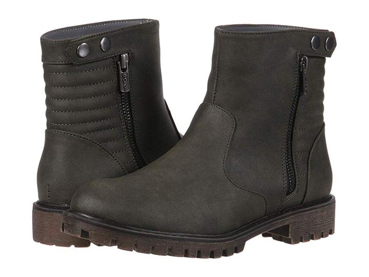 Roxy Margo (charcoal) Women's Zip Boots
