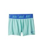Nike Kids Dry Short (little Kids/big Kids) (light Menta/white/light Racer Blue) Girl's Shorts