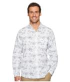 Tommy Bahama Tropical Toile Shirt (micro Chip) Men's Clothing