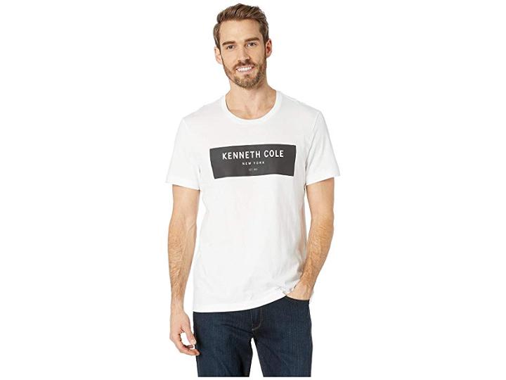 Kenneth Cole New York 1983 Box Tee (white) Men's T Shirt
