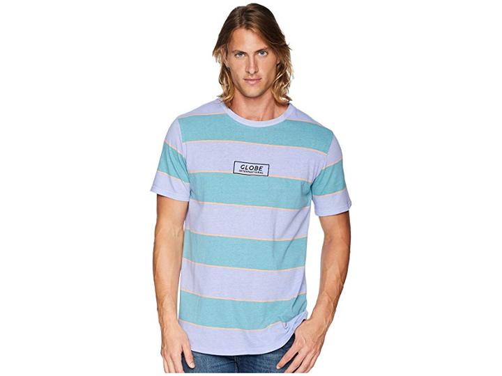 Globe Moonshine Logo Tee (dusty Mint) Men's T Shirt