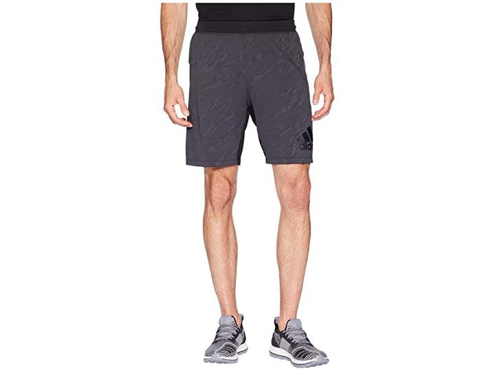 Adidas Training Camo Hype Knit Shorts (black/carbon) Men's Shorts
