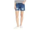 Unionbay Marni Denim Midi Shorts (bayou Blue) Women's Shorts