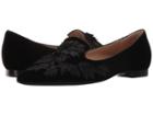 Alberta Ferretti Embroidered Slip-on Flat (black) Women's Flat Shoes