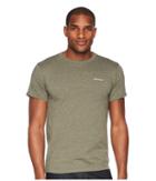 Marmot Short Sleeve Marwing Tee (olive Heather) Men's T Shirt