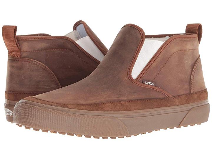 Vans Mid Slip Sf Mte (dachshund/medium Gum) Men's Skate Shoes