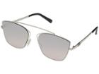 Guess Gf0331 (shiny Silver/pink Gradient Flash Lens) Fashion Sunglasses