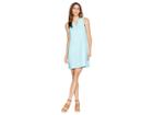 Tommy Bahama Seaglass Linen Shift Dress (blue Radiance) Women's Dress