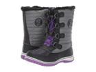 Tundra Boots Kids Alps (little Kid/big Kid) (grey) Girls Shoes