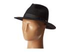 San Diego Hat Company Wfh8039 Felt Fedora Hat (black) Fedora Hats