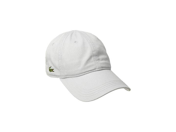 Lacoste Classic Gabardine 3cm Croc Cap (nimbus) Caps