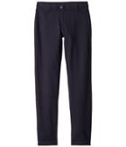 Nautica Kids Stretch Interlock Leggings (little Kids) (su Navy) Girl's Casual Pants