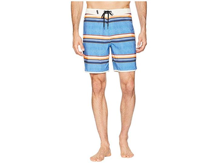 Hurley Phantom Serape 18 Stretch Boardshorts (gym Blue) Men's Swimwear