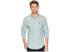 Rvca That'll Do Stretch Long Sleeve Woven (pine Tree) Men's Clothing