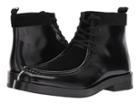 Calvin Klein Rafi (black Box Leather/calf Suede) Men's Boots