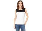 Calvin Klein Pullover Cami (black/white) Women's Clothing