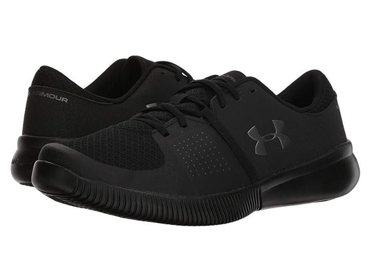 Under Armour Ua Zone 3 (black/black/metallic Iron) Men's Cross Training Shoes