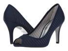 Adrianna Papell Flirt (navy Chiffon W/ Mesh) Women's Shoes